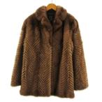  SaGa норка SAGA MINK пальто внешний мех норка Brown чай 13 женский 