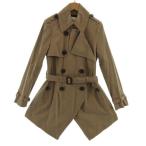  Moussy moussy пальто тренчкот милитари линия MILITARY LINE рама ремень бежевый 1 женский 