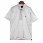 ショッピングhurley ハーレー Hurley ポロシャツ ボタンダウン 半袖 ロゴ刺繍 ホワイト 白 ピンク M メンズ