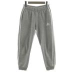  Adidas adidas брюки тренировочный талия резина Logo принт 3шт.@ линия стрейч хлопок . серый белый 150 Kids 