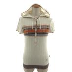 23 район SPORT вязаный Parker короткий рукав Logo хлопок . окантовка off белый черный чёрный серый orange 1 женский 