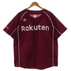  не использовался товар majestic MAJESTIC Rakuten Rakuten отвечающий . Uni Home Logo принт короткий рукав темно-красный белый L мужской женский 