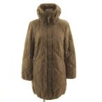  не использовался товар flair FLAIR пальто воротник-стойка кромка резина с хлопком оттенок коричневого светло-коричневый тон M женский 