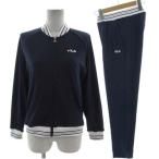  filler FILA выставить Logo вышивка длинный рукав джерси жакет FL-9A20100TL джерси брюки FL-9A20210TP темно-синий темно-синий белый красный M