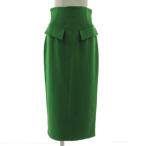 ショッピングzara ザラ ZARA スカート タイト ロング丈 ストレッチ グリーン系 緑系 S レディース
