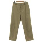 ope-k точка зажим OPAQUE.CLIP [OC] органический хлопок chino высокий талия широкий 637-64027 брюки из твила оттенок бежевого 40