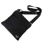 プラダ PRADA ショルダーバッグ ミニショルダー 三角ロゴプレート ナイロン ブラック 黒 メンズ レディース