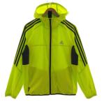  Adidas adidas жакет бег жакет climalitef-ti- Logo вышивка 3шт.@ линия оттенок желтого флуоресценция желтый серый M
