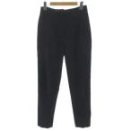 ショッピングzara ザラ ZARA パンツ ペグトップ テーパード ストレッチ ネイビー 紺 S レディース