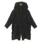 ザラ トラファルック ZARA Trafaluc フーデッドナイロンコート ジップアップ 薄手 ブラック 黒 S-M レディース