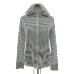  Roxy ROXY NEO RAINBOW Rush Guard RLY181016f-ti- Logo принт Zip выше Sam отверстие окантовка белый чёрный L