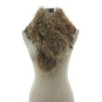  Viaggio Blu Viaggio Blu пелерина натуральный мех мех muffler Brown чай женский 