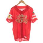  Fukuoka SoftBank Hawks ястреб. праздник .2014 форма копия рубашка короткий рукав Logo нашивка L красный красный /AN32 #GY11 мужской 