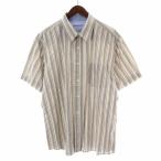 エディーバウアー EDDIE BAUER シャツ カジュアルシャツ 半袖 ストライプ 大きいサイズ XL マルチカラー /NW6 ■OM メンズ
