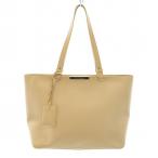 ショッピングロンシャン ロンシャン LONGCHAMP フローネ シティ トートバッグ ハンドバッグ レザー ロゴプレートチャーム ベージュ /YT ■BM ●D レディース