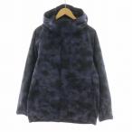 ユニクロ UNIQLO 平野歩夢モデル ハイブリッドダウンスノーボードパーカー ジャケット アウター XS ブラック パープル