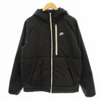  Nike NIKE NSW TF RPL Legacy FL с хлопком жакет f-ti жакет DD6858010 Zip выше Logo вышивка M чёрный черный 