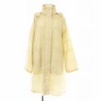 バーバリー BURBERRY ジャケット パーカー フーディー ロング ジップアップ 裏地チェック柄 ベージュ F0700-999