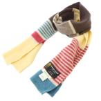  Beams BEAMS mini ROBERT MACKIE muffler вязаный шерсть окантовка рисунок общий рисунок многоцветный /BB #BM Kids 