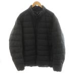 ユニクロ UNIQLO +J ウルトラライトダウンジャケット ナイロン アウター 3XL 黒 ブラック 311-445766 /AN59 ■BM メンズ