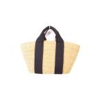 Muunとムーニュ風テープハンドルかごバッグ 流行のバッグは