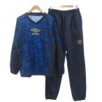  Umbro UMBRO джерси выставить tops O брюки XO синий голубой темно-синий темно-синий желтый цвет V шея камуфляж длинный рукав /SX #GY66 мужской 