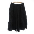  Comme Ca COMME CA юбка-брюки широкий брюки 13 легкий полоса чёрный черный /AE #ECF001 женский 