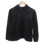  Under Armor UNDER ARMOUR Parker XL чёрный черный с капюшоном . Zip выше длинный рукав 1373541 /HW #ECF001 мужской 