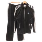  Adidas adidas прекрасный товар джерси выставить L чёрный черный длинный рукав 3шт.@ линия Zip выше /SJ #ECF001 мужской 