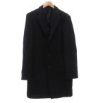  United Arrows UNITED ARROWS Пальто Честерфилд шерсть L темно-синий темно-синий одноцветный nochi гонг peru длинный длина центральный отдушина /ML