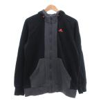  Adidas adidas Parker S чёрный черный серый длинный рукав с капюшоном . Zip выше /SX #ECF003 мужской 