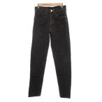  Levi's Levi's обтягивающий брюки джинсы Denim 27 чёрный черный высокий талия /MU #ECF004 мужской 