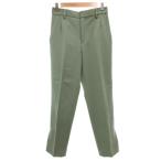  Adam et Rope Adam et Rope' брюки 36 зеленый зеленый одноцветный центральный Press полный length /ML #ECF004 женский 