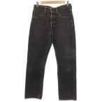  Levi's Levi's 501 Denim брюки джинсы W29L30 чёрный черный /NL #ECG006 мужской 