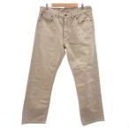  Levi's Levi's 505 Denim брюки джинсы ji- хлеб G хлеб W36 L32 хаки распорка лодыжка длина /SD #ECG006 мужской 