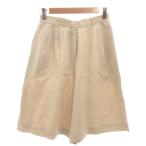  Brooks Brothers BROOKS BROTHERS юбка-брюки 66-92 бежевый плиссировать лен linen/SC #ECG006 женский 
