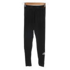 Adidas adidas прекрасный товар леггинсы компрессионная одежда M чёрный черный Logo принт /SJ #ECF006 женский 