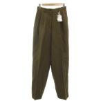  Eddie Bauer EDDIE BAUER брюки 9B чай Brown tuck лен linen/SC #ECF006 женский 