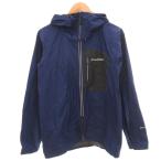  Mont Bell Montbellto Len to Flyer жакет горная парка Gore-Tex Zip выше нейлон Logo M синий голубой 
