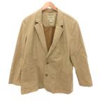  L e рубин nL.L.BEAN tailored jacket одиночный сетка подкладка 2B 46 бежевый /JS #ECG007 мужской 