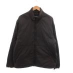  Uniqlo UNIQLO с хлопком жакет L чёрный черный воротник-стойка /SC #ECF007 мужской 
