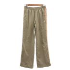  filler FILA боковой линия брюки M бежевый orange белый белый полный length /SX #ECF007 женский 