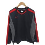  Nike NIKEpi стерео тянуть over жакет спортивная одежда M темно-синий темно-синий V шея Logo вышивка длинный рукав /TL #ECF007 мужской 