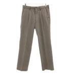  Munsingwear одежда MUNSINGWEAR Golf одежда брюки слаксы 79 чёрный черный белый белый тысяч птица .. рисунок /SX #ECF007 мужской 
