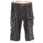  M ke- Michel Klein Homme MK MICHEL KLEIN HOMME брюки-карго 46 серый серый укороченные брюки длина мульти- карман /SC #ECF007