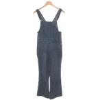 simplisite.Simplicite прекрасный товар Denim комбинезон комбинезон flair Silhouette индиго голубой /OB #ECF008 женский 