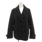  Uniqlo UNIQLO G.V.G.V. бушлат бушлат двойной breast L чёрный черный переключатель короткий /NL #ECF009 женский 