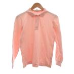  Dux DAKS GOLF рубашка-поло tops длинный рукав M розовый one отметка одноцветный /NX #ECF009 женский 