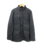  Tommy Hilfiger TOMMY HILFIGER стеганый Mix ткань жакет с хлопком жакет переключатель капот место хранения Logo XL темно-синий темно-синий 