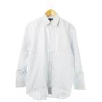 ポールスミスコレクション PAUL SMITH COLLECTION ワイシャツ Yシャツ レギュラー 長袖 ストライプ マルチカラー L 青 ブルー